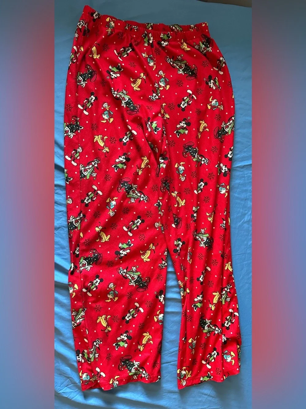 Disney Red Mickey & Friends Fleece Pajama Set - Picture 5 of 9